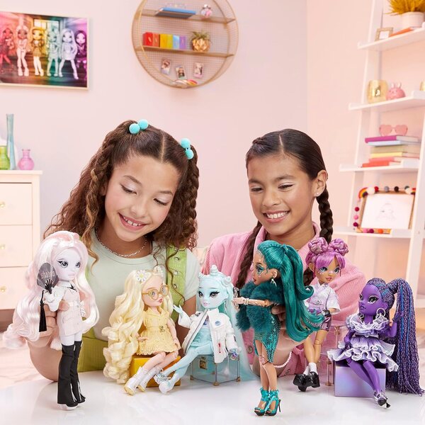 Poupée mannequin Rainbow High Shadow High Rexx McQueen avec accessoires colorés pour enfants de 4 à 12 ans