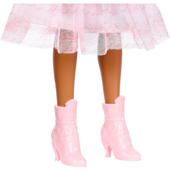 Mattel Disney Arielle de kleine zeemeermin gelede pop met roze jurk en rood haar