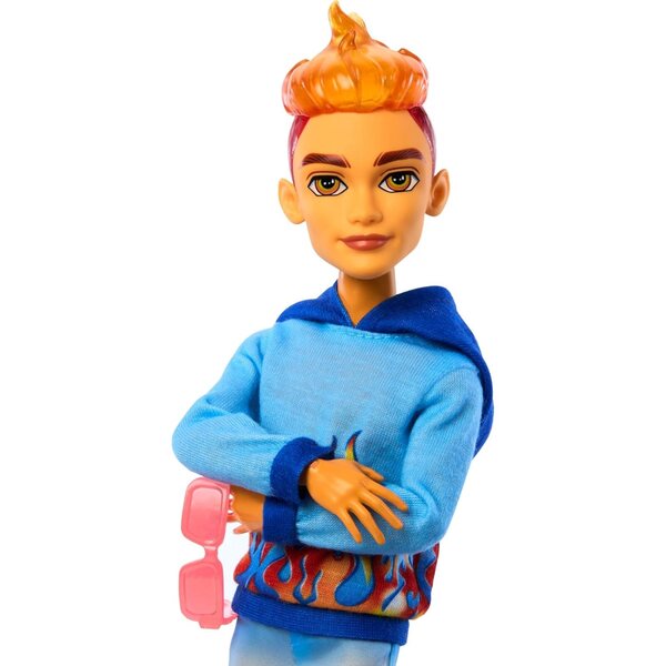 Monster High Heath Burns Scare-adise Island con Hoodie, Costume e Accessori Mare