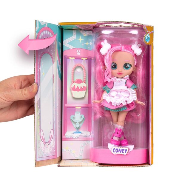 BFF BY CRY BABIES Coney – Sammelpuppe mit 9 Accessoires und langen Haaren