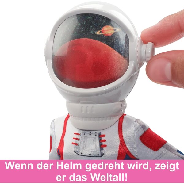 Barbie Astronautinnen-Set zum 65. Jubiläum mit 10 Zubehörteilen und interaktivem Rover