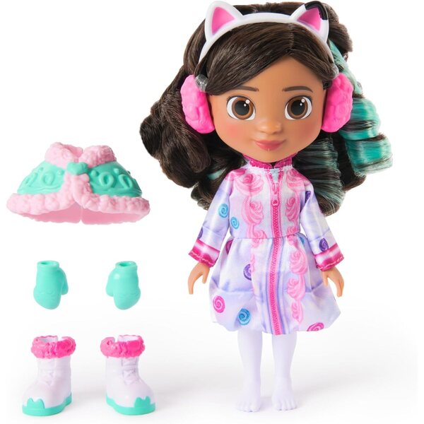 Gabby Puppe 15 cm con Accessori: Gioco Ispirato a Gabby's Dollhouse per Bambine 3+