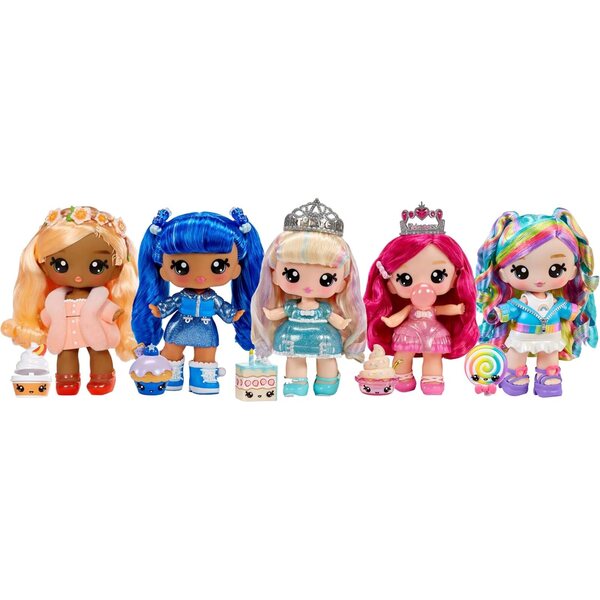 Yummiland Rory Blueberry e Goodie - Pupa Profumata con Set DIY Lipgloss e Accessori Moda