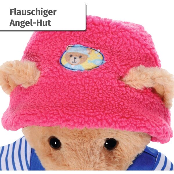 BABY born Bär Angler-Outfit per Bambole 43 cm con Accessori per Gioco Ecologico