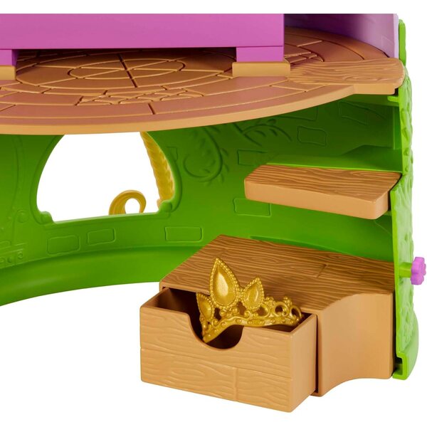Disney-Prinzessin Rapunzel bewegliches Poupée mit Ensemble-Tour und 15 Accessoires – für Kinder ab 3 Jahren