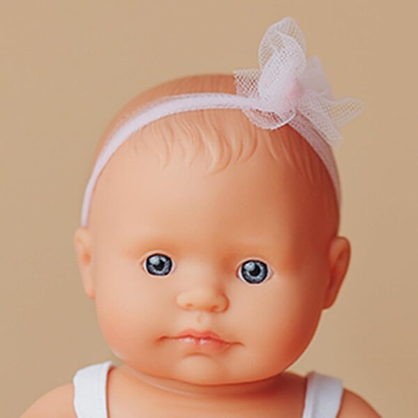 Miniland Puppe 21cm My Friend & Me, europea, anatomica e profumata alla vaniglia