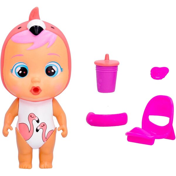 Cry Babies Magic Tears Tropical Beach Fancy – Puppe mit echten Tränen und Strandaccessoires