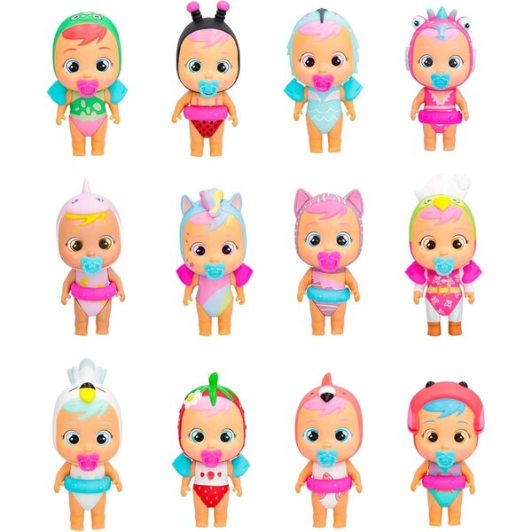 Cry Babies Magic Tears Tropical Beach Fancy – Puppe mit echten Tränen und Strandaccessoires