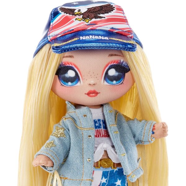 Nein! Nein! Nein! Surprise Glam Serie 2 – Erika Featherton, Modepuppe mit Metalltasche