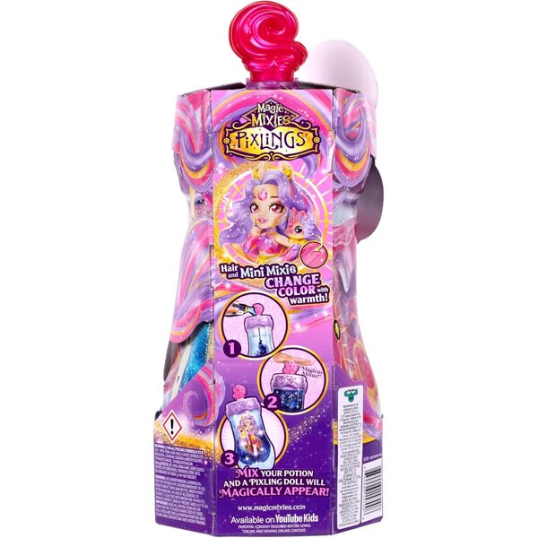 Magic Mixies Pixlings Deluxe Pippa The Firehorse con Pigling e Mini Mixie Flare