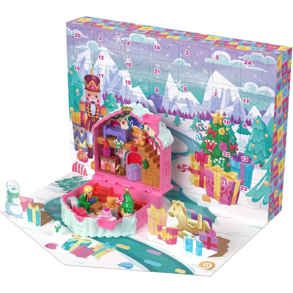 Polly Pocket: Kompaktes Spielzeugset mit Puppen und Zubehör für abenteuerlustige Kinder