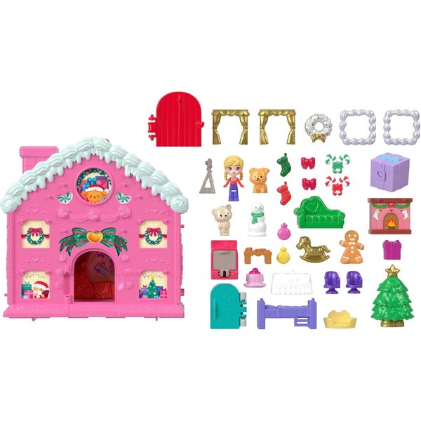 Polly Pocket: Kompaktes Spielzeugset mit Puppen und Zubehör für abenteuerlustige Kinder
