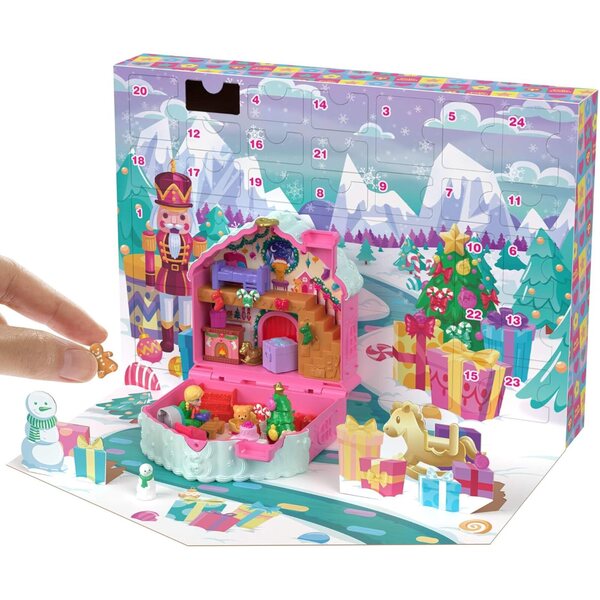 Polly Pocket: Kompaktes Spielzeugset mit Puppen und Zubehör für abenteuerlustige Kinder