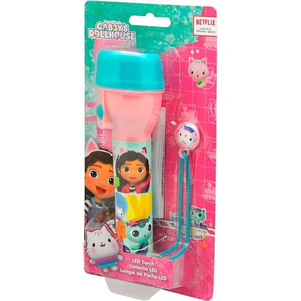 Linterna LED Grande Gabby's Dollhouse - Casa delle Bambole e Avventure