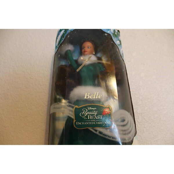 Disney Belle Doll Enchanted Christmas Mattel Walmart Exclusive Edition
