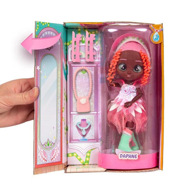 BFF BY CRY BABIES S3 Daphne – Modepuppe mit 9 Accessoires und 15 cm langen Haaren