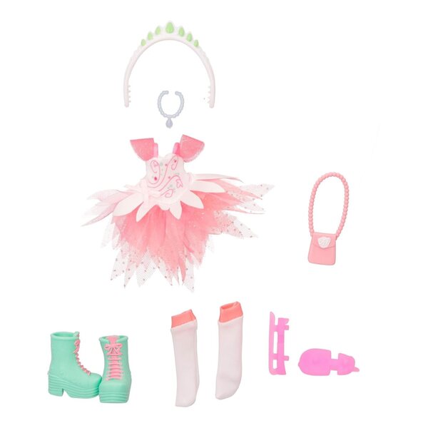 BFF BY CRY BABIES S3 Daphne – Modepuppe mit 9 Accessoires und 15 cm langen Haaren