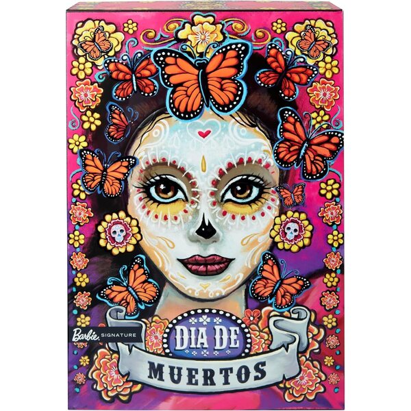 Barbie Día De Muertos 2023 Limited Edition mit traditioneller Kleidung und Zertifikat