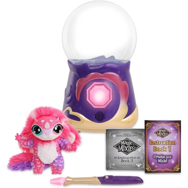 Magic Mixies Crystal Ball Pink – Magische interaktive Puppe mit Lichtern und Geräuschen