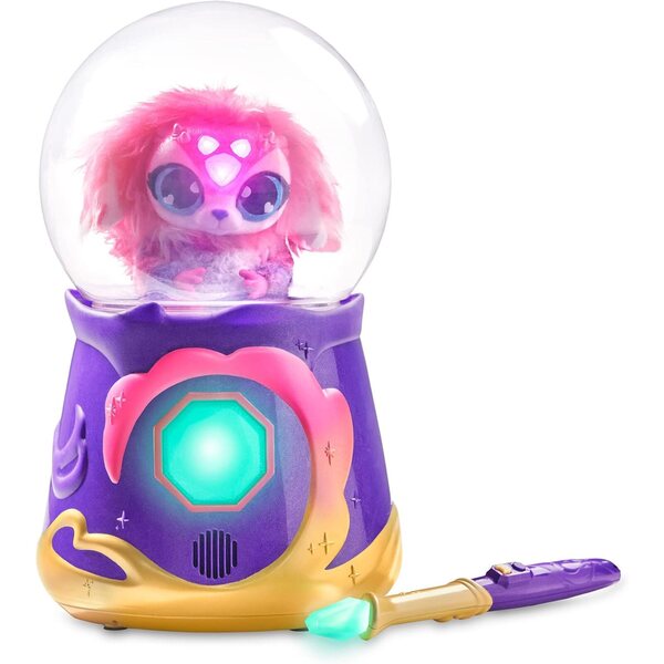 Magic Mixies Crystal Ball Pink – Magische interaktive Puppe mit Lichtern und Geräuschen