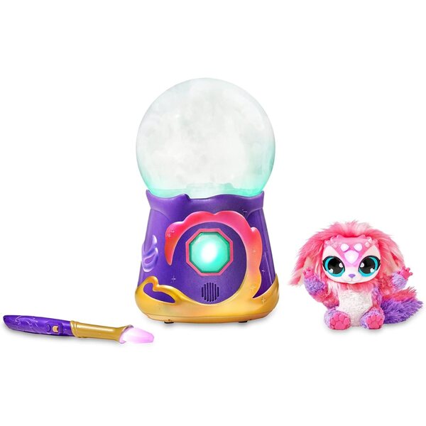 Magic Mixies Crystal Ball Pink – Magische interaktive Puppe mit Lichtern und Geräuschen
