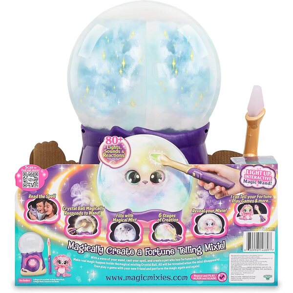Magic Mixies Crystal Ball Pink – Magische interaktive Puppe mit Lichtern und Geräuschen