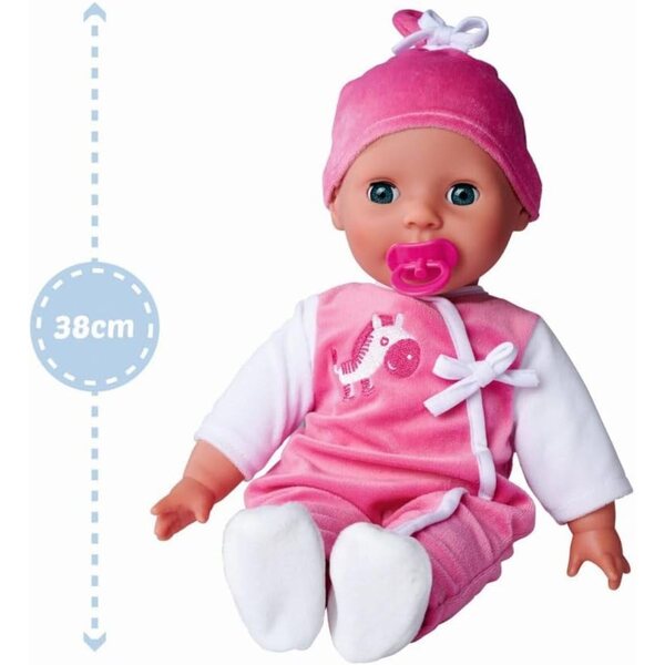 Simba Laura Puppe Babysprache 38 см с 24 Babylaute и включени аксесоари