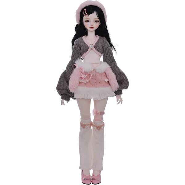 Oueneifs Liano BJD Puppe 1/4 en résine 44 cm avec articulations mobiles à partir de 15 ans