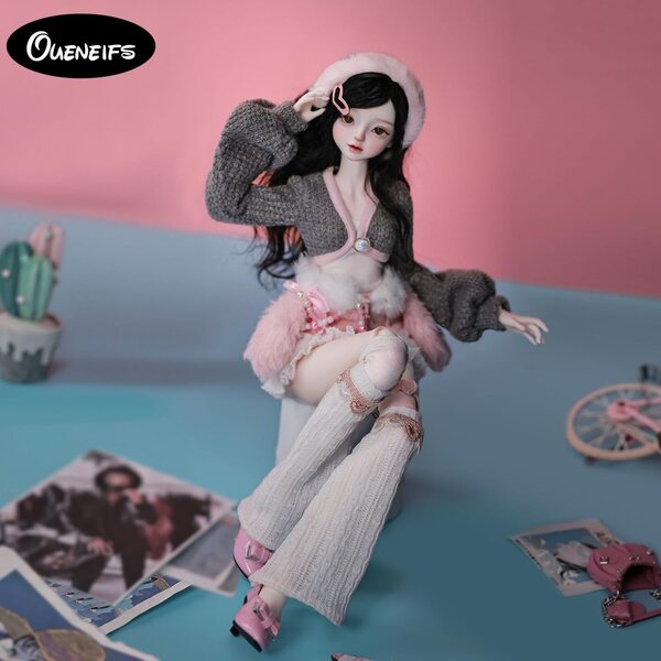 Oueneifs Liano BJD Puppe 1/4 en résine 44 cm avec articulations mobiles à partir de 15 ans