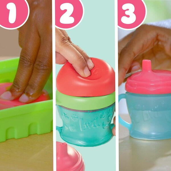 Baby Alive Fruity SIPS Apple BLDH – Interaktive Puppe mit Apfelsaft