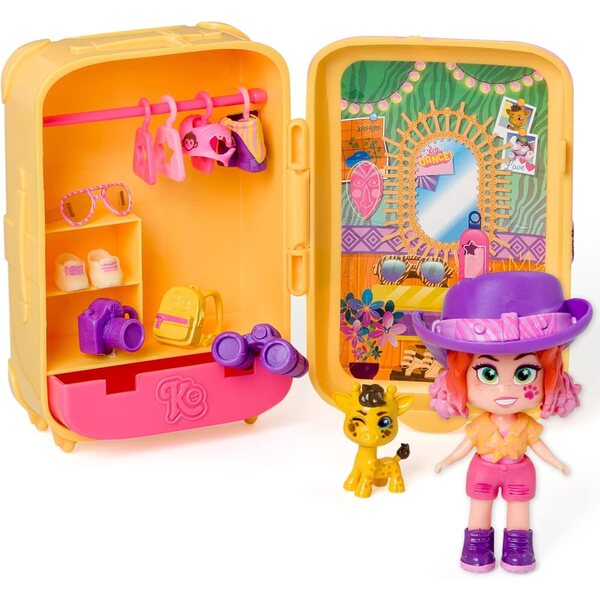 KOOKYLOOS Jane's Suitcase: Modekoffer mit exklusiver Kleidung, Accessoires und Tieren