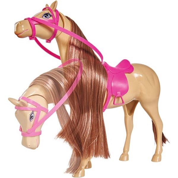 Steffi Love Lovely Horse 29cm: Reiterin-Puppe mit Pferd und Magnetfunktion