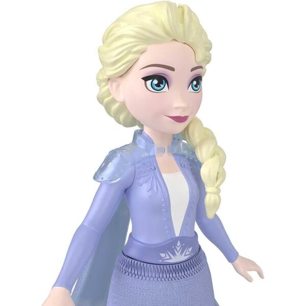 9 cm große Frozen Princess mit 5 Gelenkpunkten und Stoffkleid