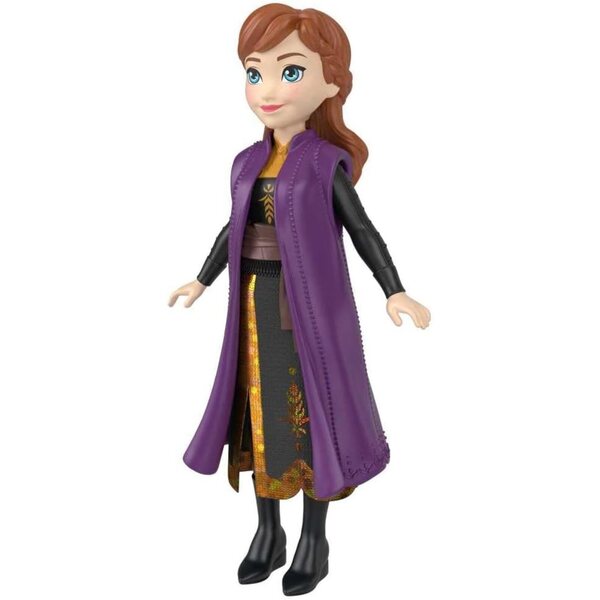 9 cm große Frozen Princess mit 5 Gelenkpunkten und Stoffkleid