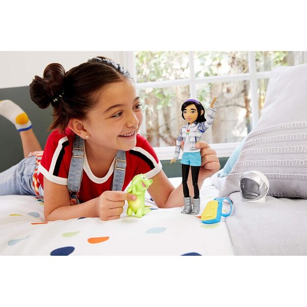 Mattel Fei Fei og Gobi Over The Moon - Space Adventure Doll 23 cm til børn 6+