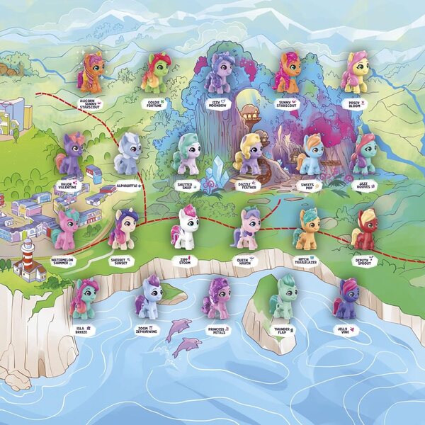 My Little Pony Mini World: 22 Pony-Sammelfiguren für Kinder ab 5 Jahren