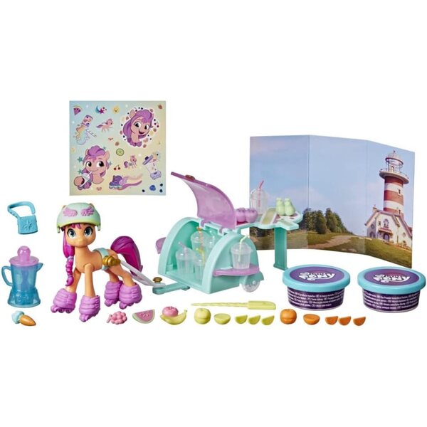 My Little Pony Sunny Starscout mit Smoothie-Set und Zubehör – Abenteuerspiele