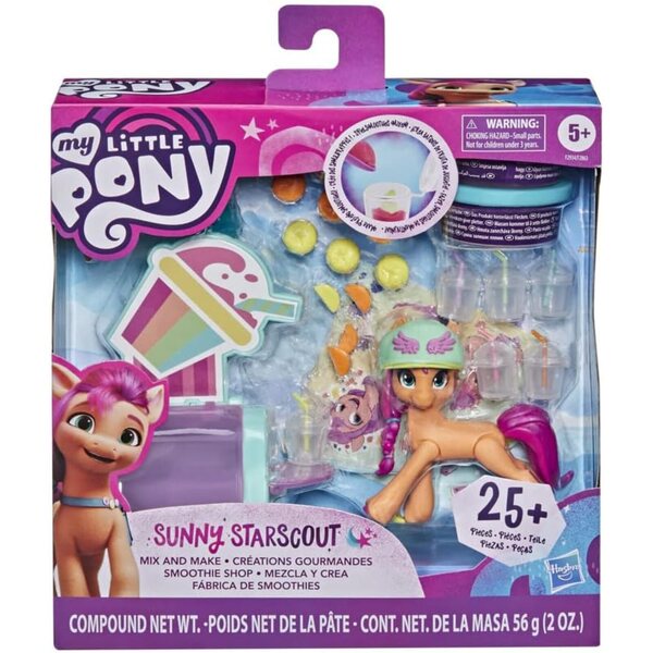 My Little Pony Sunny Starscout mit Smoothie-Set und Zubehör – Abenteuerspiele