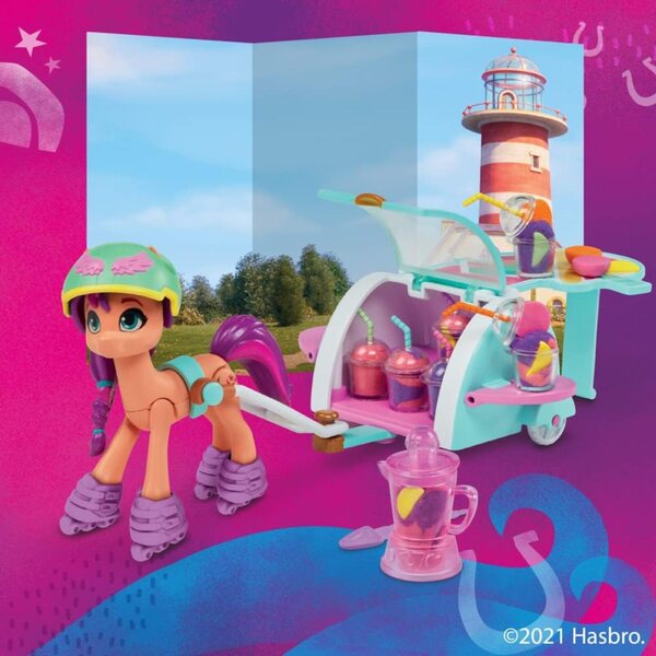 My Little Pony Sunny Starscout mit Smoothie-Set und Zubehör – Abenteuerspiele