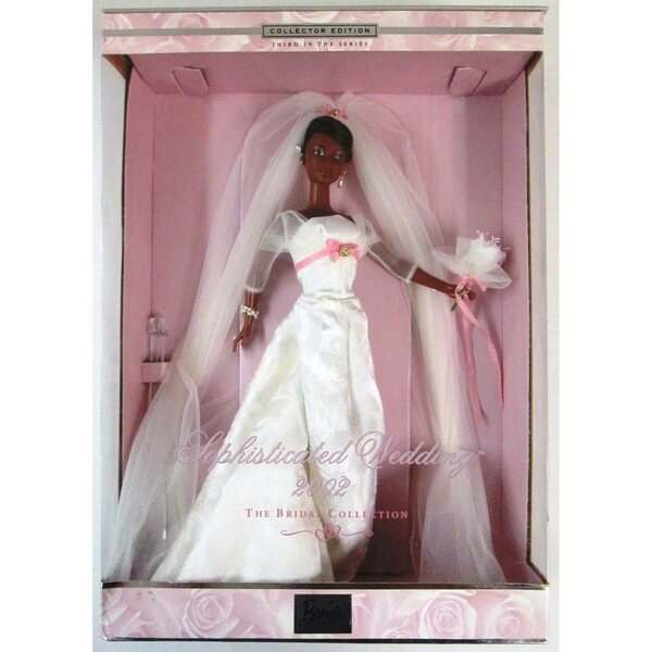 Barbie Collectors Edition 2002 – Anspruchsvolle Hochzeit mit Jacquardkleid