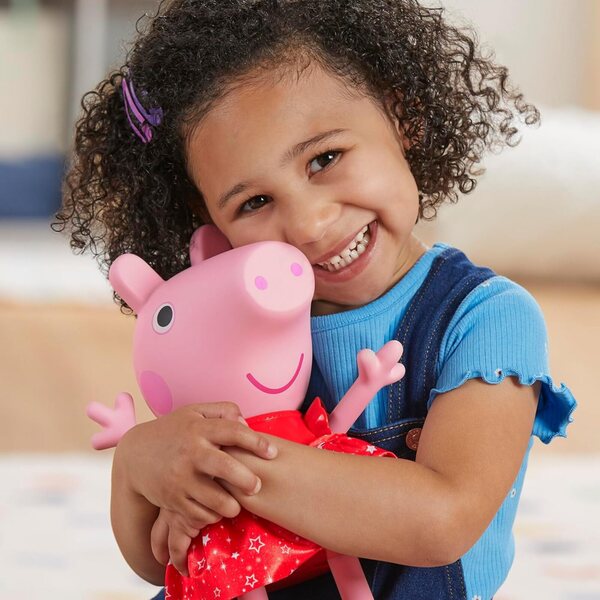 Peppa Pig Bambola Interattiva Peppas pozzanghere di fango-Party con Suoni e Musica