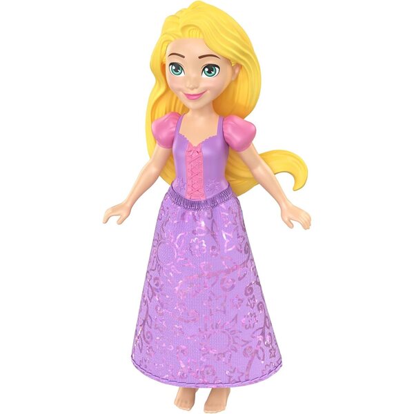 Bambola Disney Principesse Rapunzel 9 cm con articolazioni - modello casuale