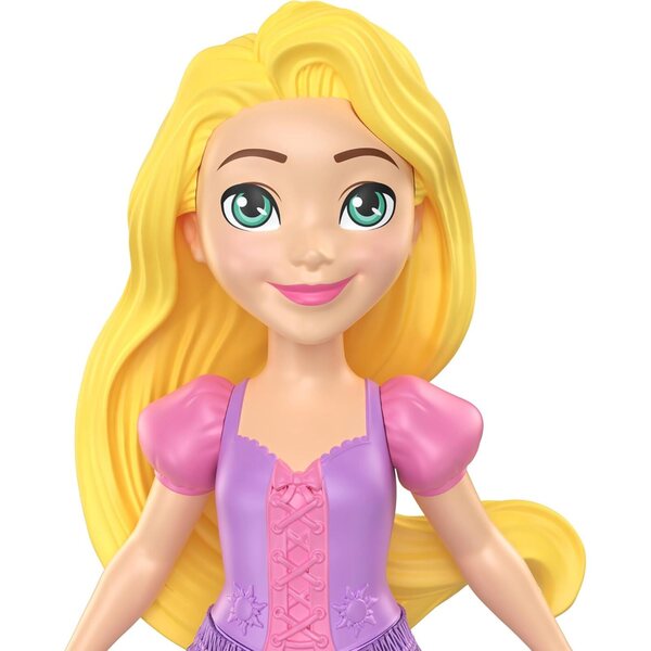 Bambola Disney Principesse Rapunzel 9 cm con articolazioni - modello casuale