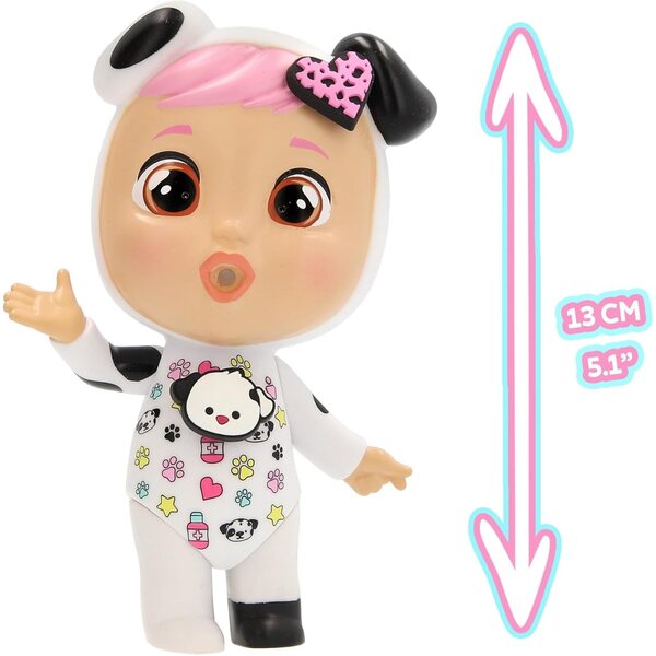 Cry Babies Magic Tears Charmz – Mini-Puppen zum Sammeln mit echten Tränen und anpassbaren Charms