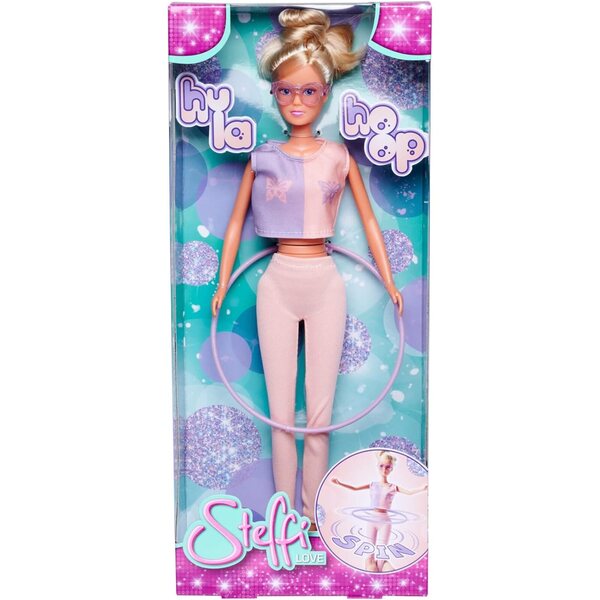 Steffi Love Hula Hoop Sports Pupa 29cm με μηχανική λειτουργία και αθλητική στολή