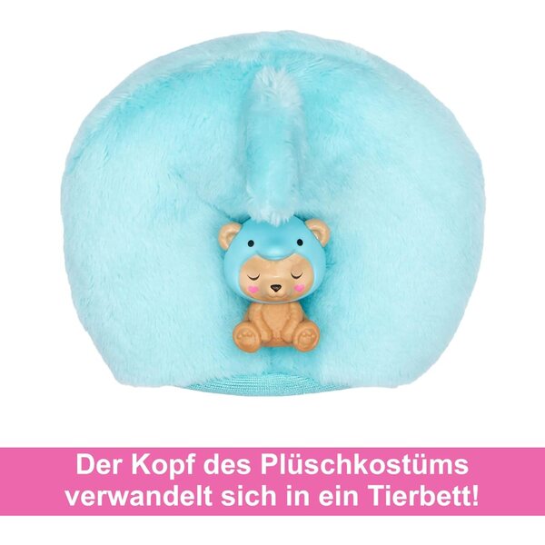 Barbie Cutie Reveal-Kostüm – 10 Überraschungen, Farbwechsel, Minitier und Outfit