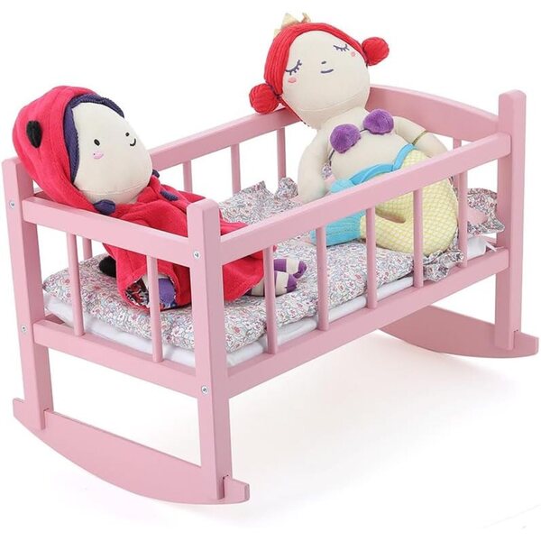 Petitcollin Stoffpuppe Rotkäppchen 28 cm, weich und flauschig, für Kinder ab 10 Monaten