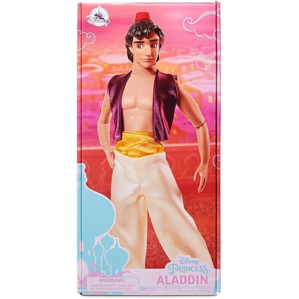 Bambola Disney Aladdin Classica 32 cm - Costume Deluxe e Dettagli Autentici