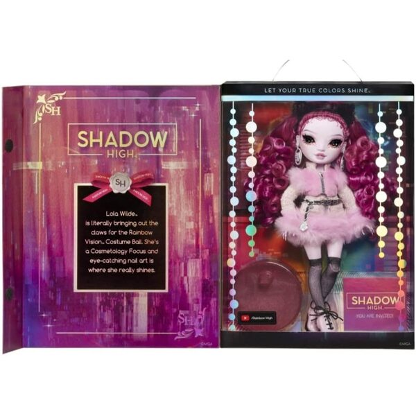Костюмирана кукла Rainbow Vision Lola Wilde 28 см с аксесоари и ексклузивен тоалет