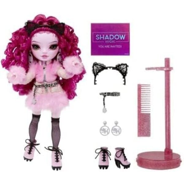 Rainbow Vision Poupée costumée Lola Wilde 28 cm avec accessoires et tenue exclusive